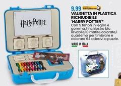 Blu - Valigetta In Plastica Richiudibile Harry Potter