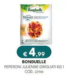Bonduelle - Peperoni Julienne Grigliati