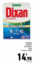 Dixan - Detersivo In Polvere Per Lavatrice