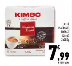 Kimbo - Caffè Macinato Fresco Kimbo - Caffè Macinato Fresco