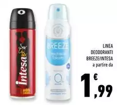 Intesa - Linea Deodoranti Breeze/ Intesa - Linea Deodoranti Breeze/