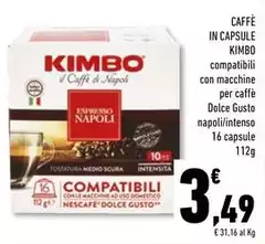 Kimbo - Caffè In Capsule Kimbo - Caffè In Capsule