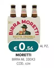 Moretti - Birra Mora