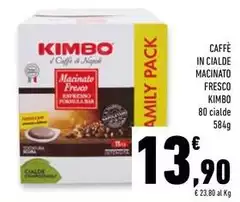 Kimbo - Caffe In Cialde Macinato Fresco Kimbo - Caffe In Cialde Macinato Fresco