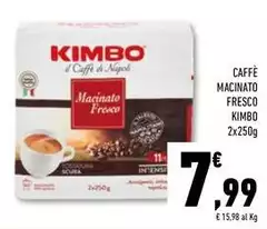 Kimbo - Caffè Macinato Fresco Kimbo - Caffè Macinato Fresco