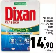 Dixan - Detersivo In Polvere Per Lavatrice