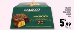 Balocco - Colomba Maxiciok Dubai Dream