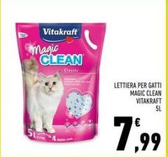 Vitakraft - Lettiera Per Gatti Magic Clean