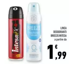 Intesa - Linea Deodoranti Breeze/ Intesa - Linea Deodoranti Breeze/