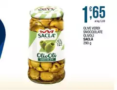 Saclà - Olive Verdi Snocciolate Olivoli Saclà - Olive Verdi Snocciolate Olivoli