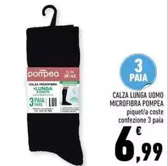 Pompea - Calza Lunga Uomo Microfibra