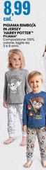 Pigiama Bimbo/A In Jersey 'Harry Potter'