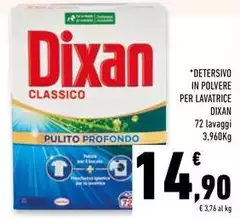 Dixan - Detersivo In Polvere Per Lavatrice