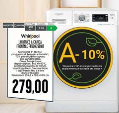 Whirlpool - Lavatrice A Carica Frontale FFB9479BVIT