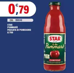 Star - Pummaro Passata Di Pomodoro Star - Pummaro Passata Di Pomodoro