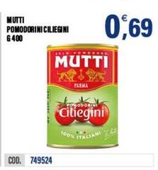 Mutti - Pomodorini Ciliegini Mutti - Pomodorini Ciliegini