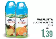Valfrutta - Succhi