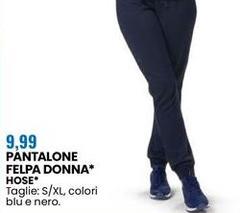 Pantaloni Felpa Donna