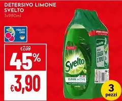 Svelto - Detersivo Limone Svelto - Detersivo Limone