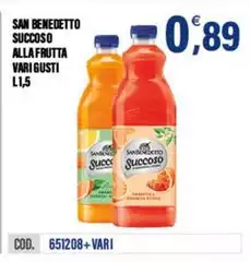 San Benedetto - Succoso Alla Frutta