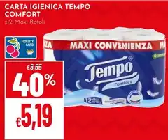 Tempo - Carta Igienica Comfort