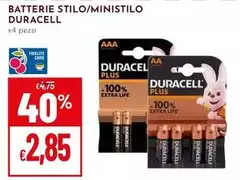 Duracell - Batterie Stilo/Ministilo