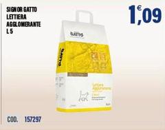 Signor Gatto - Lettiera Agglomerante