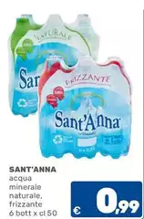 Sant'anna - Acqua Minerale Naturale, Frizzante