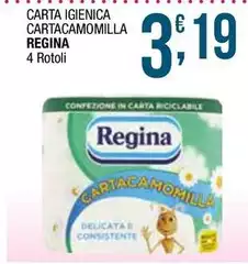 Regina - Carta Igienica Cartacamomilla