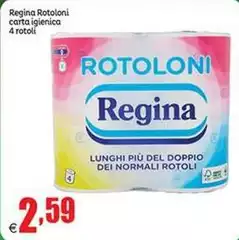 Regina - Rotoloni Carta Igienica