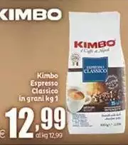 Kimbo - Espresso Classico In Grani Kimbo - Espresso Classico In Grani