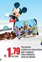 Parmalat - Latte Con Cioccolato Per I Ragazzi Che Crescono Brik