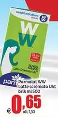 Parmalat - Latte Scremato Uht Brik
