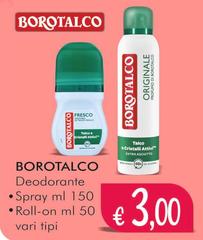 Borotalco - Deodorante Spray Borotalco - Deodorante Spray