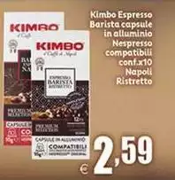 Kimbo - Espresso Barista Capsule In Alluminio Kimbo - Espresso Barista Capsule In Alluminio