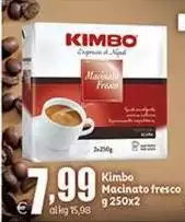 Kimbo - Macinato Fresco Kimbo - Macinato Fresco
