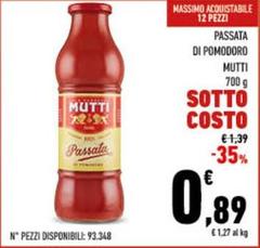 Mutti - Passata Di Pomodoro Mutti - Passata Di Pomodoro