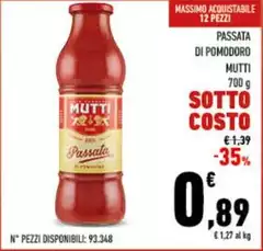 Mutti - Passata Di Pomodoro
