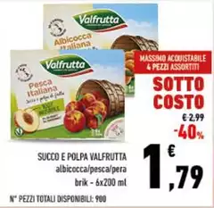 Valfrutta - Succo E Polpa