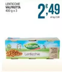 Valfrutta - Lenticchie