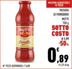 Mutti - Passata Di Pomodoro Mutti - Passata Di Pomodoro