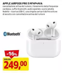 Apple - Airpods Pro 3 Mfp4m/a Apple - Airpods Pro 3 Mfp4m/a