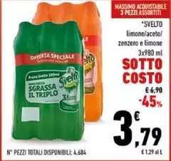 Svelto - Limone/ Aceto/ Zenzero E Limone Svelto - Limone/ Aceto/ Zenzero E Limone