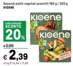 Kioene - Secondi Piatti Vegetali 