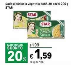 Star - Dado Classico O Vegetale Star - Dado Classico O Vegetale