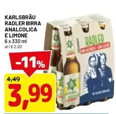 Radler - Birra Analcolica E Limone Radler - Birra Analcolica E Limone