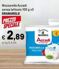 Granarolo - Mozzarella Accadi Senza Lattosio