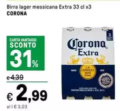 Corona Extra - Birra Lager Messicana Extra