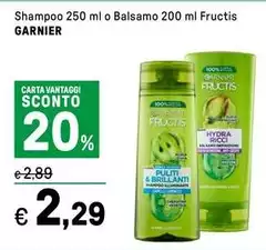 Garnier - Shampoo O Balsamo Fructis