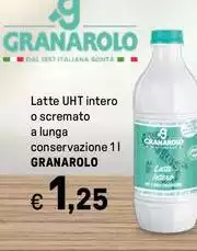 Granarolo - Latte UHT Intero O Scremato A Lunga Conservazione